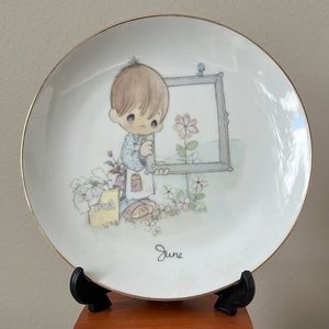 Precious Moments June Collector Plate